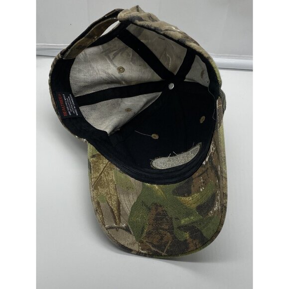 Luke Bryan Real Tree Green Camo Baseball Cap Hat Hook-Loop - Picture 13 of 14